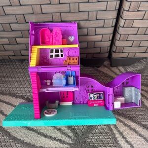 Polly Pocket‎ Pollyville Pocket House Playset 2018 Mattel